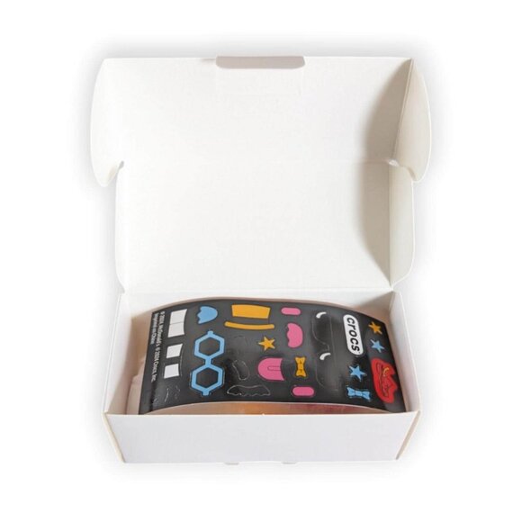 McDonalds Canada Happy Meal Mini Crocs Keychain/Backpack Hanger White Rare - Picture 7 of 9